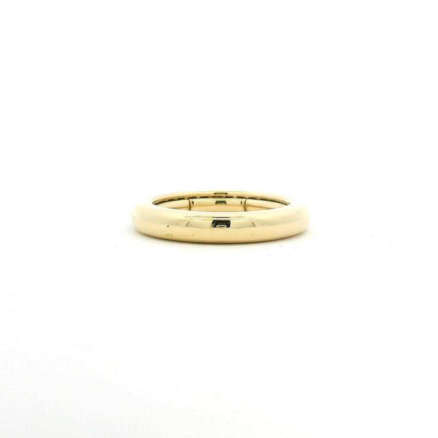 18K Gold Pave Diamond Stretch Ring