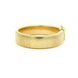 Bracelets 14K Gold Rolling Ribbed Bracelet