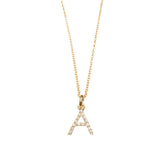 Charms & Pendants Gold & Diamond Initial Charm