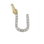 Charms & Pendants Gold & Diamond Initial Charm