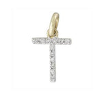 Charms & Pendants Gold & Diamond Initial Charm