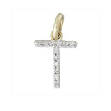 Charms & Pendants Gold & Diamond Initial Charm