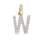 Charms & Pendants Gold & Diamond Initial Charm