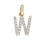 Charms & Pendants Gold & Diamond Initial Charm