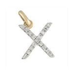 Charms & Pendants Gold & Diamond Initial Charm