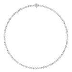 Necklaces 14K & 18K Gold and Diamond Tennis Necklace Multi-shpae, Lab Grown, 17.25 ct