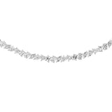 Necklaces 14K & 18K Gold and Diamond Tennis Necklace Multi-shpae, Lab Grown, 17.25 ct