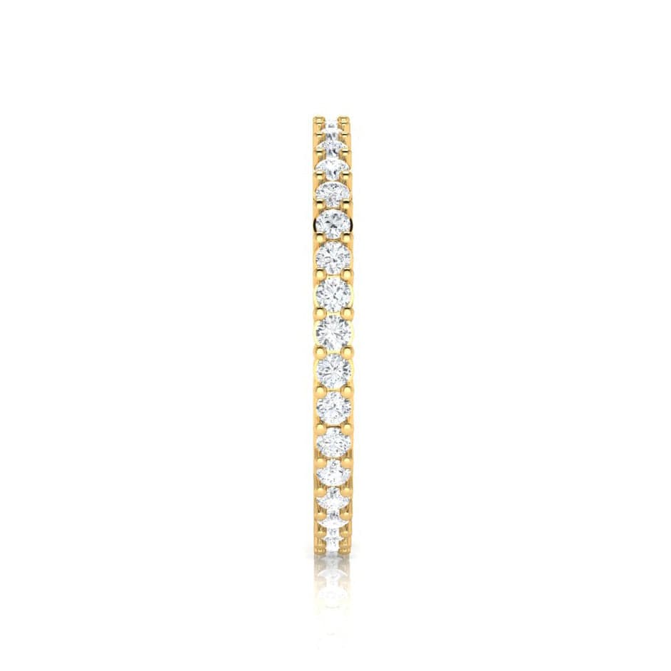 Rings 14K & 18K Gold Mini Round Diamond Eternity Ring, Lab Grown