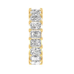 Rings 14K Gold Princess Cut Diamond Eternity Ring, Lab Grown