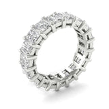 Rings 14K Gold Princess Cut Diamond Eternity Ring, Lab Grown