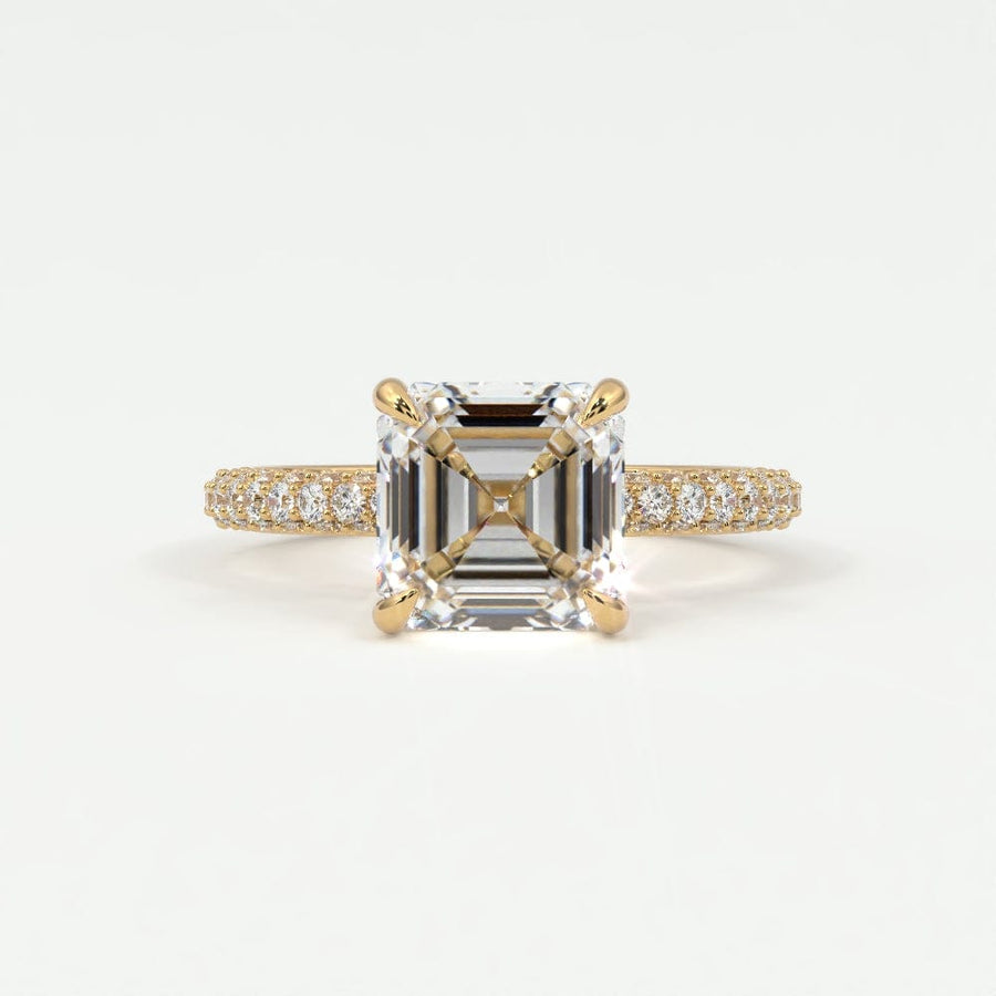 Rings Asscher Cut Diamond Engagement Rings