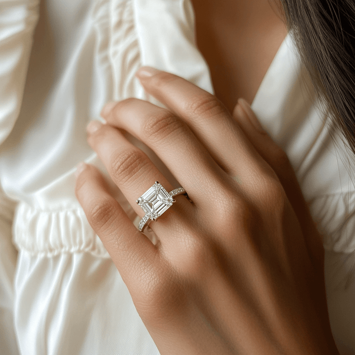 Rings Asscher Cut Diamond Engagement Rings