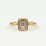 Rings Emerald Cut Diamond Engagement Rings, Lab Grown