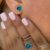 Rings Opal and Diamond Ring