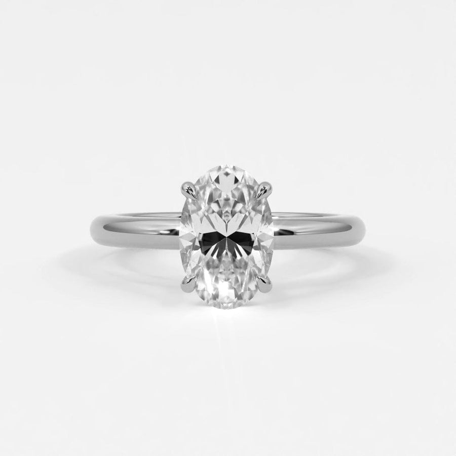 Rings Oval Diamond Engagement Rings, Lab Grown