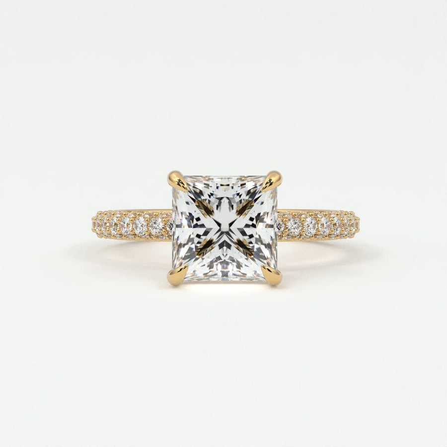 Rings Princess Cut Diamond Engagement Rings, Lab Grown