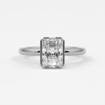 Rings Radiant Cut Diamond Engagement Rings, Lab Grown