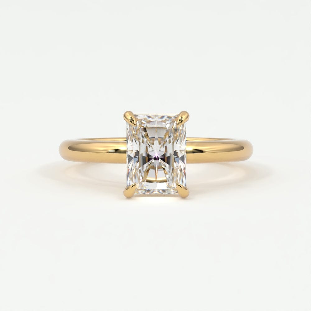 Rings Radiant Cut Diamond Engagement Rings, Lab Grown