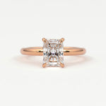 Rings Radiant Cut Diamond Engagement Rings, Lab Grown